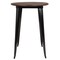 Flash Furniture Round Black Metal Bar Table, 30 CH-51090-40M1-BK-GG - alternate 6